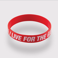 Silicone Wristbands Plain Stock or Printed