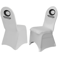 Printed Branded Spandex Chair Cover