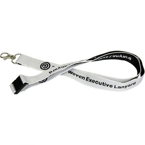 Promotional 20mm Executive Woven Lanyards