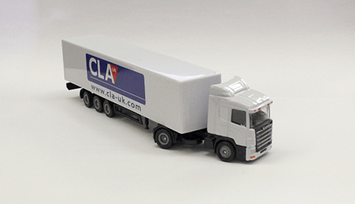 Printed Model Vehicle C39 Truck Series in 1/87 Scale 
