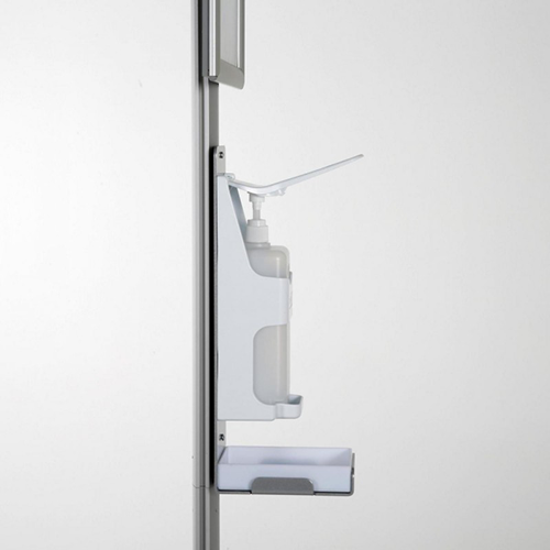 Promotional Freestanding Hand Sanitiser Dispenser With A4 Poster Snap Frame