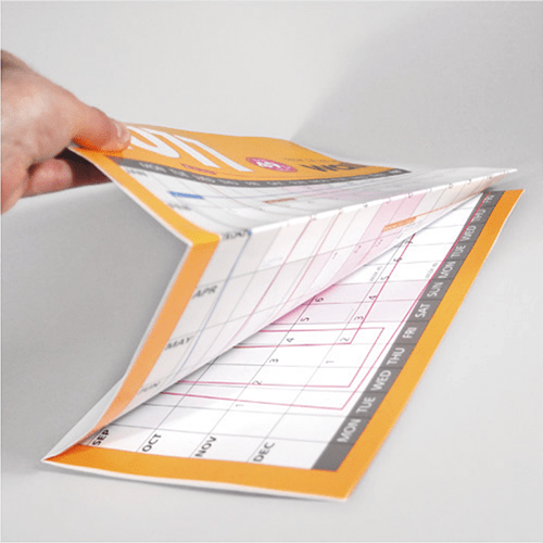 Promotional 170gsm Silk Wall Planners A1