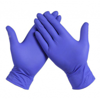 Blue Powder Free Nitrile Gloves