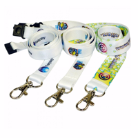 20mm Dye Sublimated Polyester Lanyard