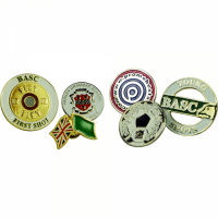 Stamped Iron Soft Enamel Metal Badge Upto 30mm