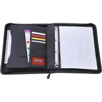 Bourton A4 Zipped Ring Binder