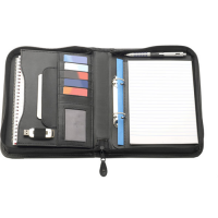 Bourton A5 Zipped Ring Binder