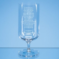0.4ltr Footed Beer Glass