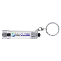 McQueen Laquered Keyring Torch White