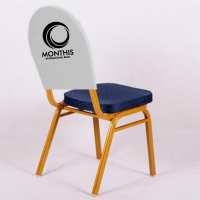 Printed Branded Spandex Chair Cover Hoods