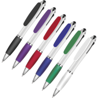 Contour Tricolour Multifunction Stylus Ballpen