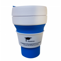 Pantone Matched Collapsible Eco-Friendly Silicone Reusable Pocket Cups