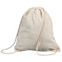 Stafford Cotton (Natural) Drawstring Bag