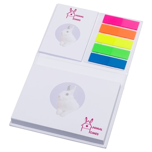 NoteStix Hardback Combi Set - Full Colour (Sticky Notes)