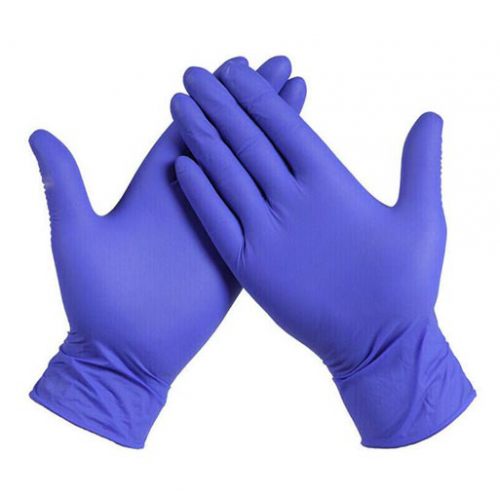 Blue Powder Free Nitrile Gloves