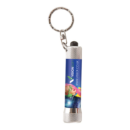 McQueen Keyring Full Colour 360 Wrap Torch