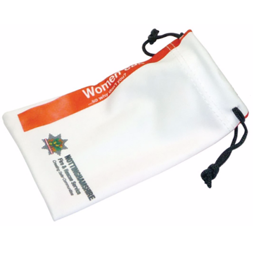 Microfibre Drawstring Pouch