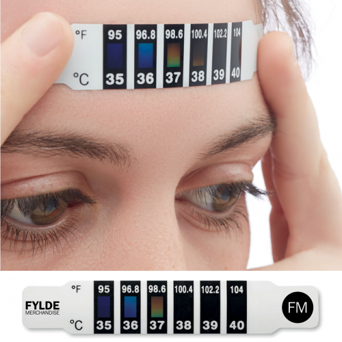 Forehead Fever Thermometer indicator Strip